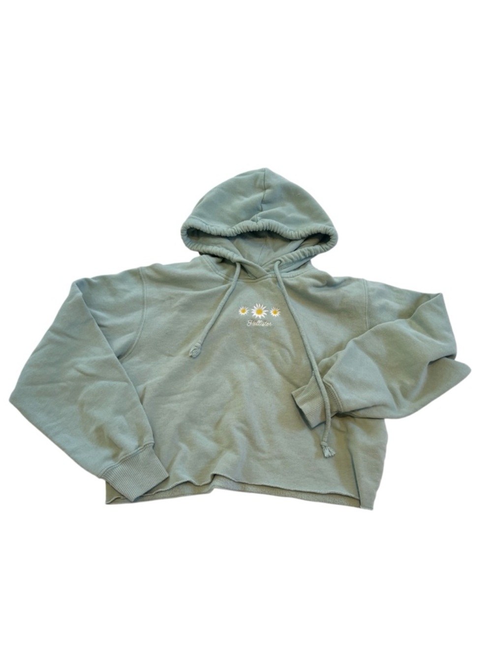 Hollister Light Sage Pullover Hoodie
